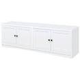thumbnail image 5 of Laughlin 4-door Engineered Wood 78-inch TV Stand White, 5 of 12
