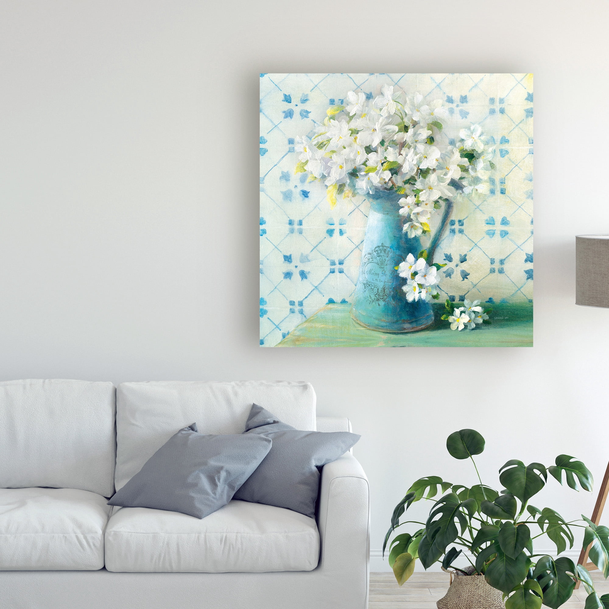 Trademark Fine Art 'May Blossoms II Crop' Canvas Art by Danhui Nai