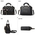 thumbnail image 2 of Monedero Xiaoyu Fashion para mujer con forma de bandolera, color negro, 2 of 8