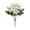 White, variant on 13 inch Artificial Daisy Flower Stem Faux Gerbera Bouquet for Home Vase Arrangement Wedding Party Indoor Decor Display Red
