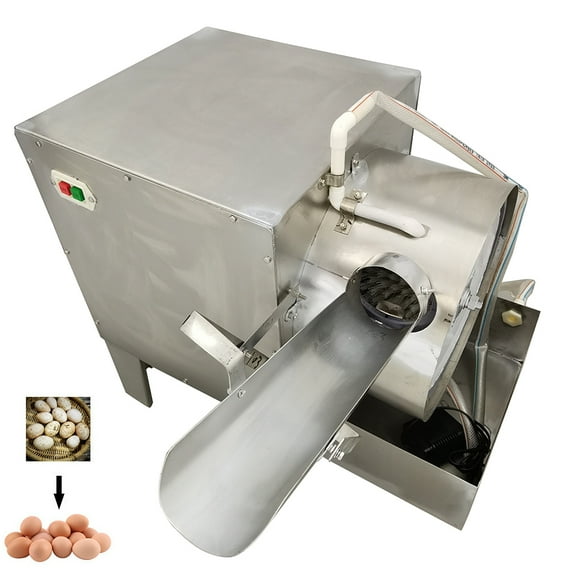 Automatic Egg Washing Machine Farm Duck Goose Egg Brush Cleaner Equipment