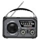 thumbnail image 1 of Radio Recargable Radee Crank 16000 MAh Con Alarma SOS LED Power Bank para La Supervivencia Campamento Emergencia, 1 of 9