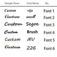 thumbnail image 4 of GKNET Personalized Custom Name Cursive Name Earring Ear Stud Birthday Valentine's-Gold, 4 of 9