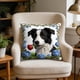 thumbnail image 1 of CaiYueKe Decorative Throw Pillow Cover Cute Embroidery 3D Effect Sofa Bedroom Living Room Home Decor Accent Pillowcase Soft Short Lint Cozy Pillow Cushion Cover Decorative Pillow, 1 of 7