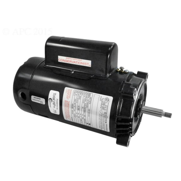 The Pool Supply Shop 0.75 HP Conservationist C Face Shaft Pool Pump Motor, 1 SF