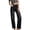 Black, variant on Women's High Waisted Jeans - Vintage Straight Leg Wide Leg Denim Pants, Cute Pink Bow Embroidered Casual Jeans for Women with Pockets, Trendy Retro Relaxed Fit Jeans