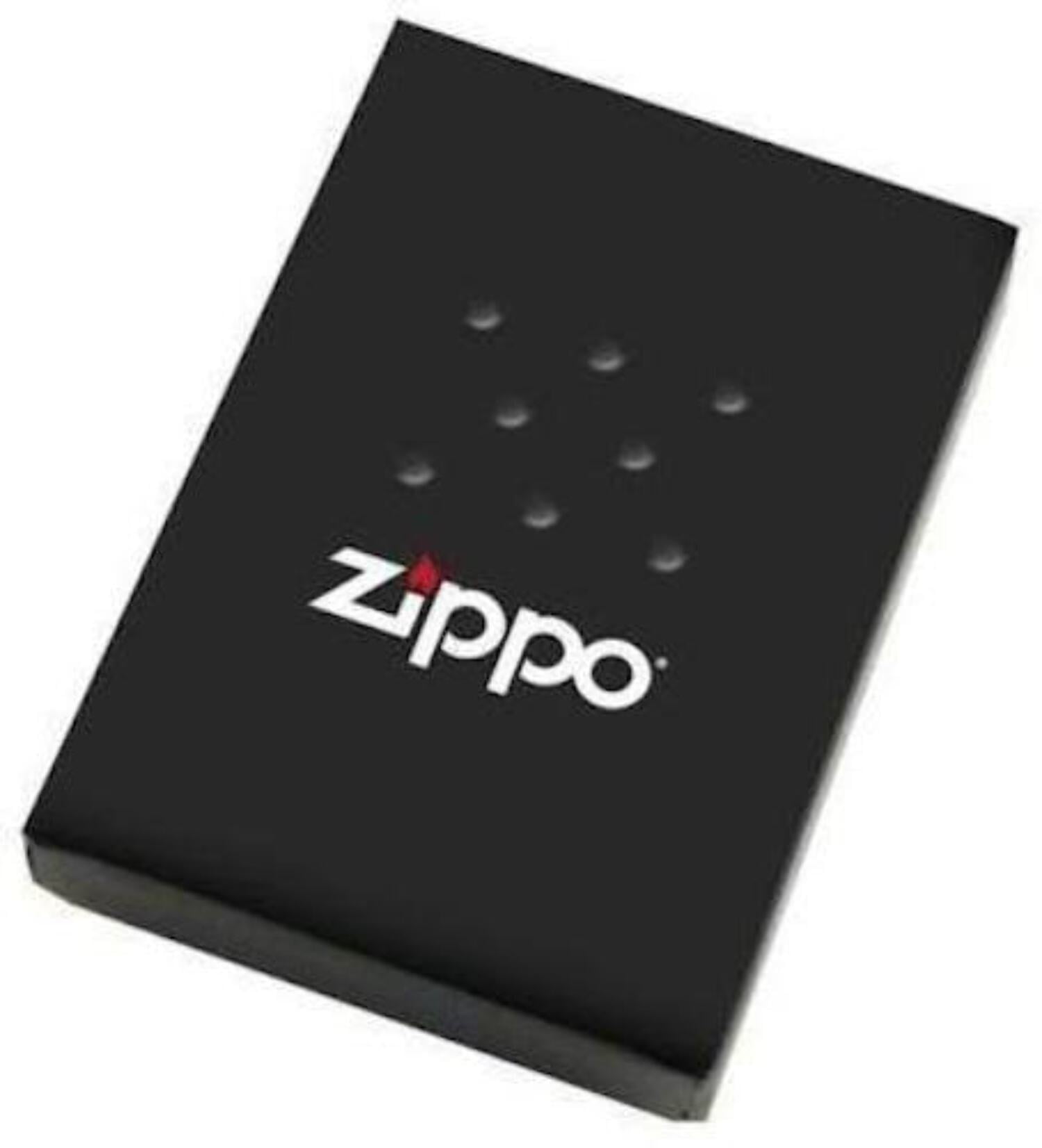 Zippo Lighter - Flame w/ Red Swarovski Crystal High Polish Chrome