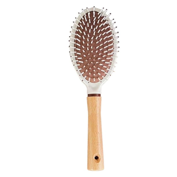 Cepillo de cojín de masaje, cepillo de pelo con cojín, cepillo de masaje minimalista para desenredar, cepillo para desenredar el cabello, rendimiento inigualable