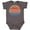 Charcoal Grey, variant on Inktastic Lake Powell Distressed Retro Sunset Boys or Girls Baby Bodysuit