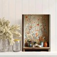 thumbnail image 2 of Qisvanset 12x16 Inch Wildflower Mural Canvas Wall Art, Soft Botanical Peel Stick Art Apartment Decor, 2 of 8