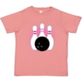 thumbnail image 3 of Inktastic Bowling Pins Cute Bowler Girls Toddler T-Shirt, 3 of 5