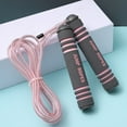 thumbnail image 4 of Toudaret Speed Rope Suspension Bearing Grip Freely Adjustable Length Long Lasting Stamina Exercise Non-Slip Handle Dual-purpose Adjustable Jump Rope for Daily Using, 4 of 8