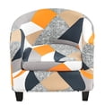 thumbnail image 2 of Eurhowing 2-Piece Club Chair Slipcover with Cushion Cover, Stretchable Tub Chair Sofa Couch Covers, Elastic Armchair Cover, 1-Pack, 2 of 9