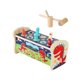 thumbnail image 1 of Juguete de martilleo, banco de madera para martillar, juguete de desarrollo para actividades preescolares, juguete de madera Montessori para exteriore, 1 of 9