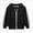 S89-Black, variant on 9-10 Years Child Boys Long Sleeved Hooded Sweatshirt Casual Zippered Boys Sweatshirt for Fall and Winter Dark Gray Hoodie
