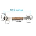 thumbnail image 6 of Multipurpose Steel Hive Tools with Wooden Handle ,Beekeeping Hive Scraper Tool, 6 of 7