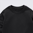 thumbnail image 5 of HCNTES Baby Boy Clothes Winter Toddler Boys Clothes Fall Winter Outfit Sets, Kids Outfits Sets Long Sleeved Crew Neck Solid Elastic Waist 0 6 12 18 24 Months 2T 3T 2 Pcs Pants, 5 of 6