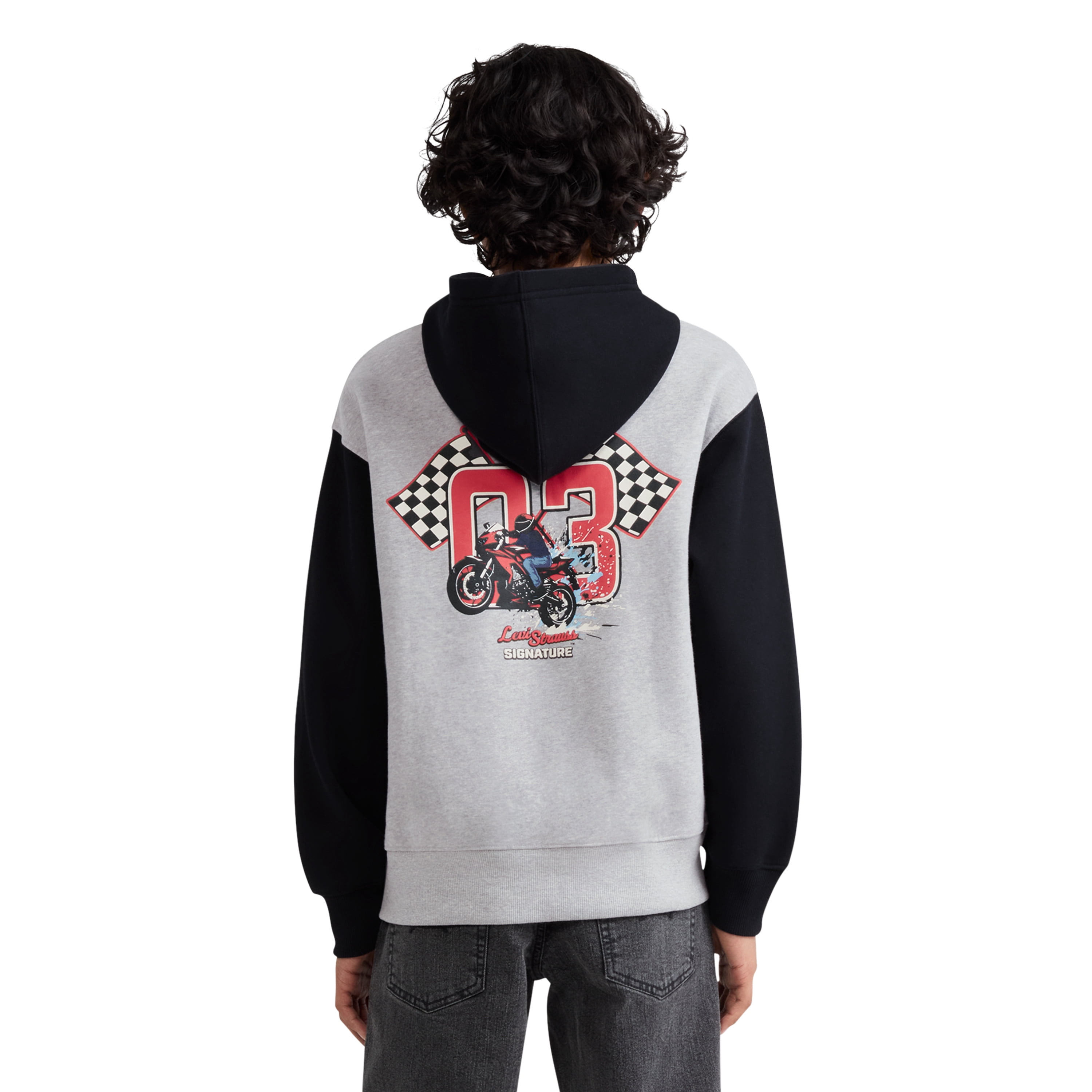 Levi Strauss Signature Boys Fleece Hoodie, Sizes 4-18