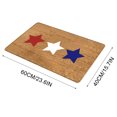 thumbnail image 6 of Qocolhg 4th of July Patriotic Coir Doormat Outdoor Summer Independence Day Memorial Day Rugs Non Slip Welcome Doormats for Kitchen Front Porch Indside Outside Entryway, 16x24 inch, 6 of 8