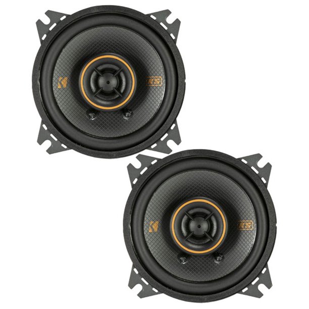 KICKER 47KSC404 KS Series 4 Inch 4 Ohm Thin Coaxial Car Audio Speakers