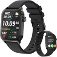 thumbnail image 1 of wonima44 Smart Watches for Women Men, 1.83" HD Smartwatch with 120 Sports Modes, Heart Rate/Sleep Monitor, IP67 Waterproof, Bluetooth Call & Music Control, 1 of 1
