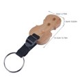 thumbnail image 2 of Raindrops Wooden Cello End-Pin Stopper with Creative Design and Anti-Slip Cotton Material, 2 of 8
