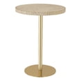 thumbnail image 1 of TOV Furniture Fiona Stone Gold Round Side Table, 1 of 5
