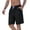 Black, variant on Vedolay Men Shorts Mens Casual Elastic Waist Shorts Relaxed Fit Outdoor Multi Pocket Work Shorts,Black M