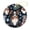 pattern, variant on Baby Bees And Flowers Ornament Cute Cartoon Bumble Bee Circle Ornament Xmas Trees Decorations Keepsake Gifts Funny Gifts for Women/Men