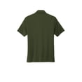 thumbnail image 4 of MERCER+METTLE Unisex Stretch Jersey Polo | Short Sleeve Work Polo for Men & Women, Moisture Wicking Jersey Shirt - Townsend Green XL, 4 of 4