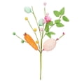 thumbnail image 2 of ERTZAE Spring Floral Picks,11" Carrot & Easter Egg Floral Pick,Artificial Easter Stems With Berries And Eggs,Decorative Branches For Home Centerpieces And Vases,Kitchen Displays & Spring Arrangements, 2 of 9