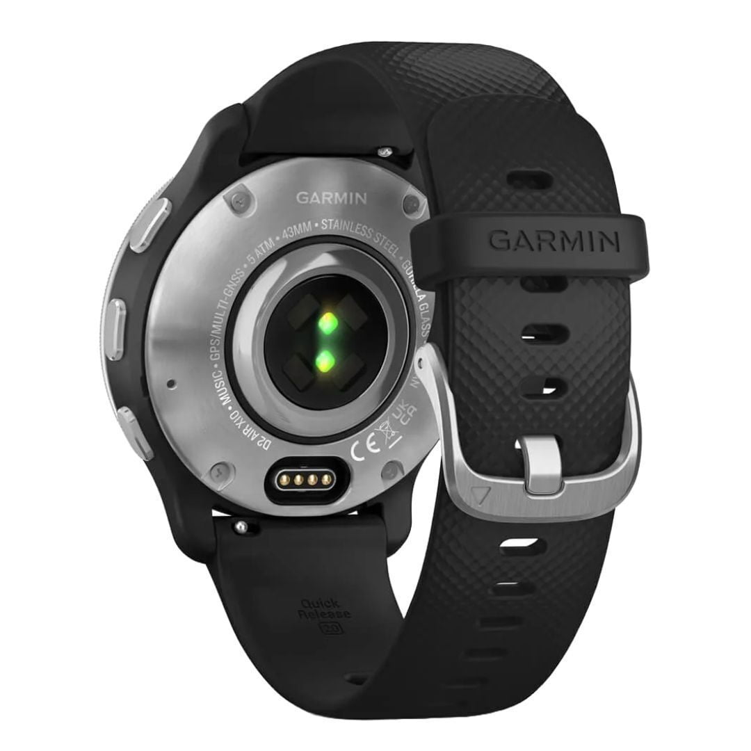 Garmin D2™ Air X10, Touchscreen Aviator Smartwatch with GPS, Aviation Weather, Call and Text, Health and Wellness Features and More, Black