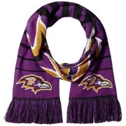 Baltimore Ravens NFL Football Split Logo Reversible Scarf