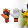 thumbnail image 1 of Guantes de con protección para los dedos, antideslizantes, ajustables, para fútbol 8cm, 1 of 8