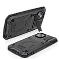 thumbnail image 5 of SaniMore for iPhone 14 Plus 6.7" 2022 Tri-layer Case with Wireless Charging Tempered Glass Screen Protector Hidden Bracket Drop Resistant Heavy Duty Protective Case for iPhone 14 Plus,  Black, 5 of 8