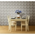 thumbnail image 2 of Retro Grey, Brown Planks Wallpaper Roll, 2 of 2