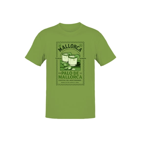 Mallorca Herbal Bitter Cocktail Design Men's T-shirt