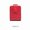Vital Red, variant on Mini Portable Lipstick Bag With Mirror,Minimalism Small Cosmetic Bag With Button, Crocodile Embossed Women's Makeup Storage Case