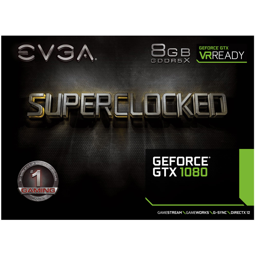 EVGA NVIDIA GeForce GTX 1080 SC 8GB PCI Express 3.0 Graphics Card - image 5 of 8