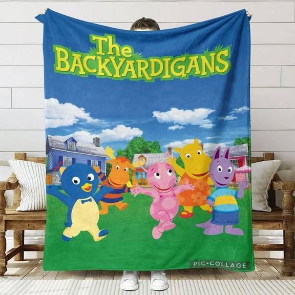 Backyardigans Throw Blanket Gifts for Fans Lover Girls Boys Women Present Hoodie Him Bed 60"x80"