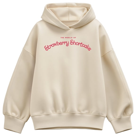 Strawberry Shortcake - Berry Bestie - Women's Oversized Fleece Hoodie Sweatshirt