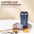 thumbnail image 4 of Tazas de café con aislamiento de 380 ml/500 ml, taza de viaje de acero inoxidable 304 para oficina en casa, 4 of 8