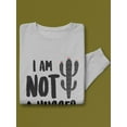 thumbnail image 3 of Not A Hugger Women Sweatshirt, Female x-Large, 3 of 4