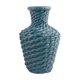 thumbnail image 2 of Jarrón de plástico antirompedor de porcelana sintética de ratán con textura impermeable flor decorativo para el comedor del salón, 2 of 6