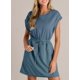 thumbnail image 5 of Vestido BLENCOT de manga corta casual de verano para mujer P604, 5 of 6