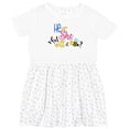 thumbnail image 3 of Inktastic He or She What Will It Be? Girls Toddler Dress, 3 of 5