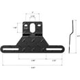 thumbnail image 2 of CZC AUTO Trailer RV Camper License Plate Bracket Aluminum Black, 2 of 8