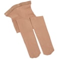 thumbnail image 1 of Capezio Little Girls' Hold & Stretch Footed Tight, Suntan, Intermediate (Medium-Small), 1 of 1