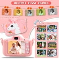 thumbnail image 4 of Sqnox Kids Camera for 3-12 Years Old Girls,Selfie Toy Cameras for Toddler Girl Ages 3+ Christmas Birthday Gifts-Pink Unicorn, 4 of 8