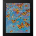 thumbnail image 2 of St Hilaire, Elizabeth 15x18 Black Modern Framed Museum Art Print Titled - Monarch Migration, 2 of 5